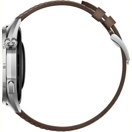 Смарт-часы Huawei Watch GT 6 46mm Steel with Brown Composite Leather Strap (55020FTW)