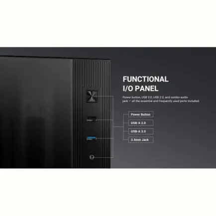 Корпус ID-Cooling View 500 ARGB Black