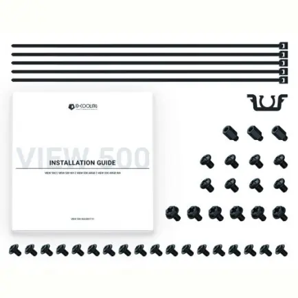 Корпус ID-Cooling View 500 ARGB Black