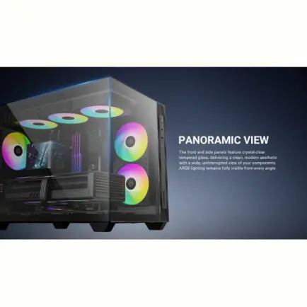 Корпус ID-Cooling View 500 ARGB Black