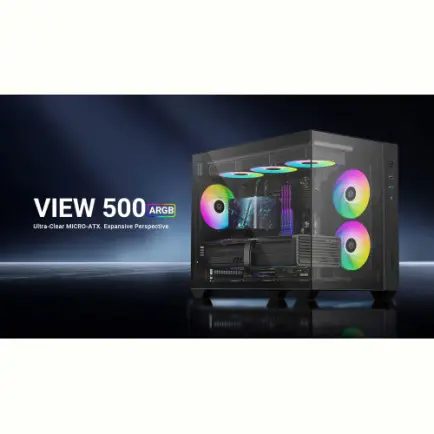 Корпус ID-Cooling View 500 ARGB Black