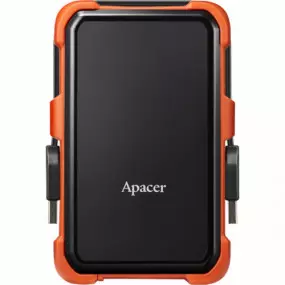Внешний жесткий диск 2.5" USB 2.0TB Apacer AC630 Black/Orange (AP2TBAC630T-1)