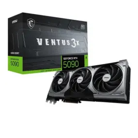 Відеокарта GF RTX 5090 32GB GDDR7 Ventus 3X OC MSI (GeForce RTX 5090 32G VENTUS 3X OC)