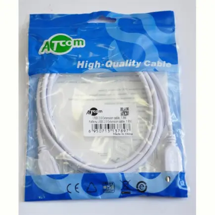 Кабель Atcom USB - USB V 2.0 (F/M)