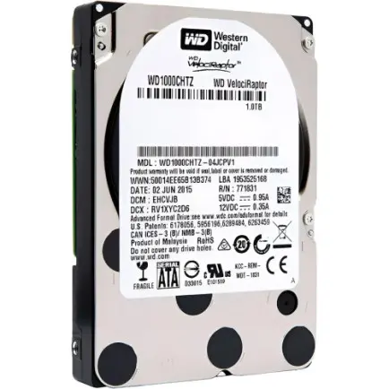 Накопитель HDD 2.5" SATA 1.0TB WD VelociRaptor 10000rpm 64MB (WD1000CHTZ)