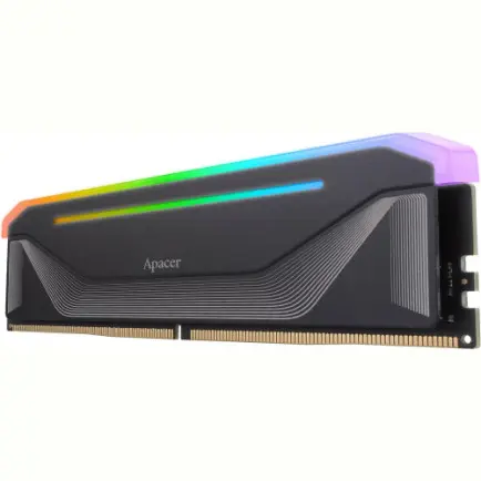 Модуль пам`ятi DDR5 2x16GB/5200 Apacer NOX RGB Black (AH5U32G52C522NBAA-2)
