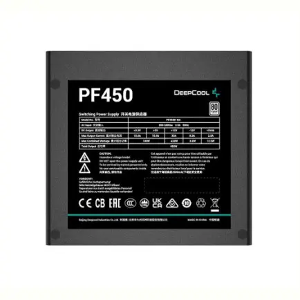Блок питания DeepCool PF450 (R-PF450D-HA0B-EU)