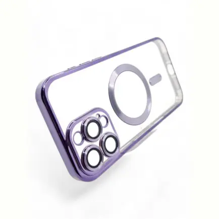 Чохол-накладка BeCover TPU Chrome Case MagSafe для Apple iPhone 16 Pro Sierra Blue (712082)