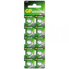 Батарейка GP Batteries LR44 1.5B Alkaline 10шт