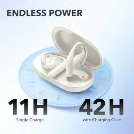 Bluetooth-гарнитура Anker SoundCore AeroFit White (A3872G21)