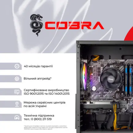 Персональный компьютер COBRA Advanced (A55.32.S5.55.22299)