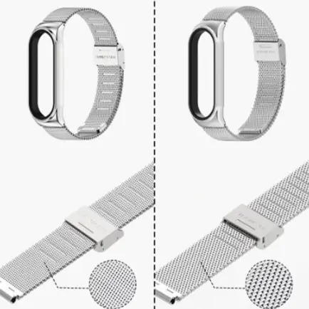 Ремешок BeCover Metal для Xiaomi Mi Smart Band 7 Black (707493)