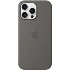 Чeхол-накладка Apple Silicone Case with MagSafe для Apple iPhone 16 Pro Max Stone Gray (MYYV3)