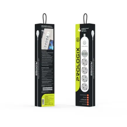 Фільтр живлення ProLogix Premium (PR-SE4432W)