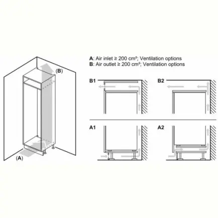 Вбудований холодильник Bosch KIS87AF30U