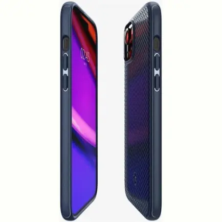 Чохол-накладка Spigen Mag Armor MagFit для Apple iPhone 15 Navy Blue (ACS06816)