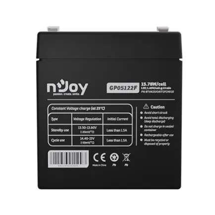 Акумуляторна батарея Njoy GP05122F 12V 5AH (BTVACEUOATF2FCN01B)