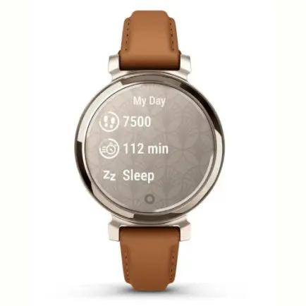 Смарт-часы Garmin Lily 2 Cream Gold with Tan Leather Band (010-02839-60)