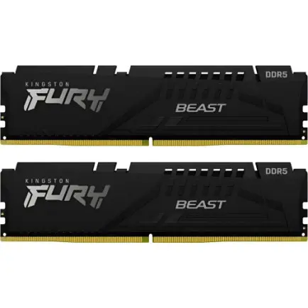 Модуль пам`яті DDR5 2x16GB/6000 Kingston Fury Beast Black (KF560C36BBE2K2-32)
