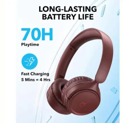 Bluetooth-гарнітура Anker SoundCore H30i Red (A3012G91)