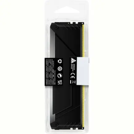 Модуль пам`яті DDR4 8GB/3200 Kingston Fury Beast RGB (KF432C16BB2A/8WP)