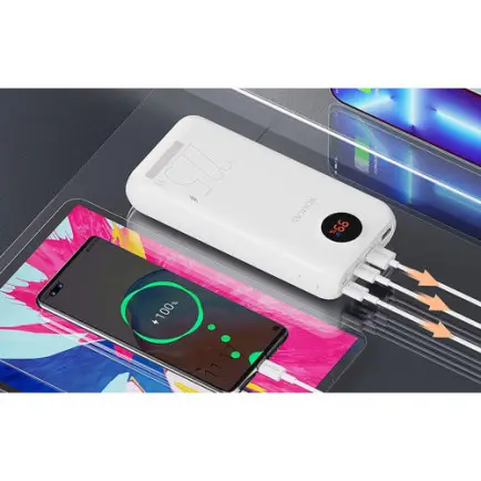 Универсальная мобильная батарея Romoss PSW30 30000mAh 22.5W White (PSW30-152-1111H)