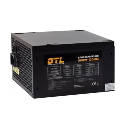 Блок питания GTL Gaming Star (GTLGS500BK)