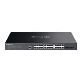 Коммутатор TP-Link Omada SG3428XMPP (16xGE PoE+, 8xGE PoE++, 4xSFP+, PoE 500 Вт, Omada SDN, L2+, RM)