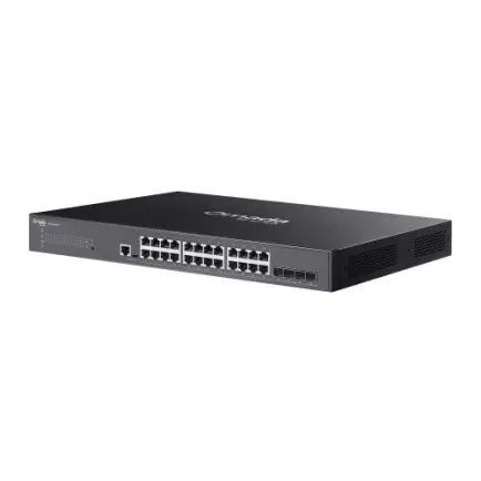 Коммутатор TP-Link Omada SG3428XMPP (16xGE PoE+, 8xGE PoE++, 4xSFP+, PoE 500 Вт, Omada SDN, L2+, RM)
