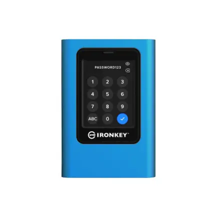 Накопитель внешний SSD Portable USB  960GB Kingston IronKey Vault Privacy 80 (IKVP80ES/960G)