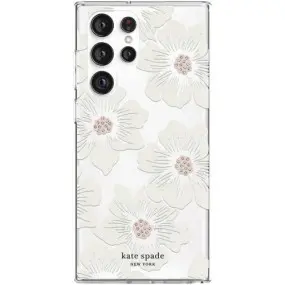 Чeхол-накладка Kate Spade NY Defensive для Samsung Galaxy S22 Ultra SM-S908 Hollyhock Floral (KSSA-080-HHCCS)