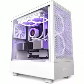 Корпус NZXT H5 Flow White (CC-H51FW-01)