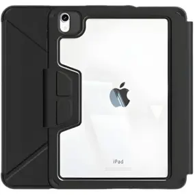 Чехол-книжка BeCover Rugged Origami Transparent с креплением Apple Pencil для Apple iPad Air 11" M4 2026 Black (715176)