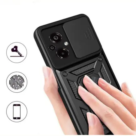 Чeхол-накладка BeCover Military для Xiaomi Poco M5 4G Black (709121)