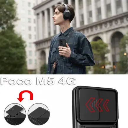 Чeхол-накладка BeCover Military для Xiaomi Poco M5 4G Black (709121)