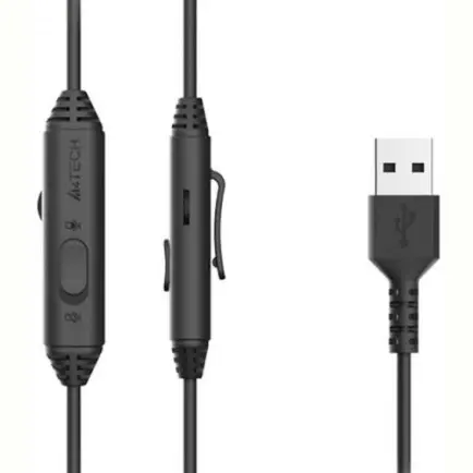 Гарнитура A4Tech FH100U Stone Black