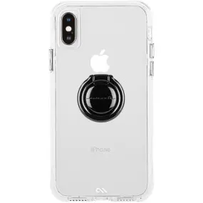 Чeхол-накладка Case-Mate Tough with Ring для Apple iPhone X / iPhone XS Clear (CM038055)