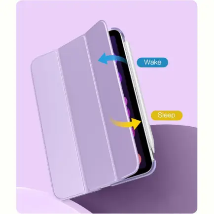 Чохол-книжка BeCover Tri Fold Hard для Apple iPad Mini 7 2024 8.3" Purple (712455)
