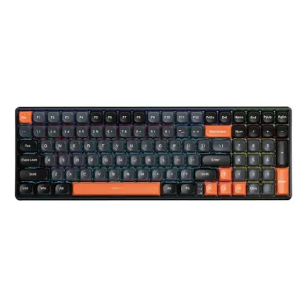 Клавіатура Aula S100 Wired keyboard Brown switch Black EN/UA (6948391203157)