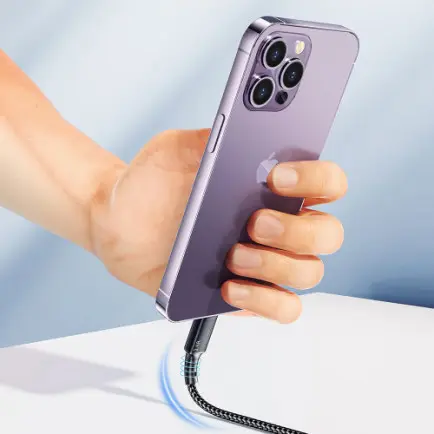 Кабель Essager Simple 3 in 1 USB - MicroUSB+USB Type-C+Lightning (M/M)