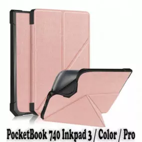 Чехол-книжка BeCover Ultra Slim Origami для PocketBook 740 Inkpad 3/Color/Pro Rose Gold (707456)
