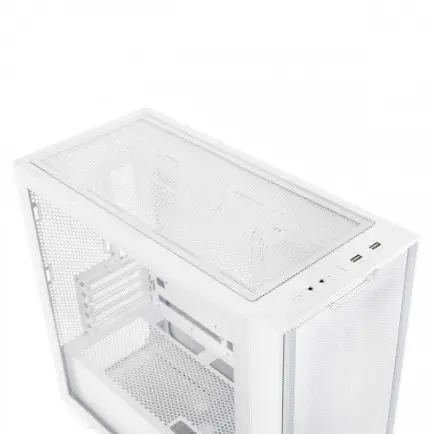 Корпус Asus A21 White Tempered Glass без БП (90DC00H3-B09010)