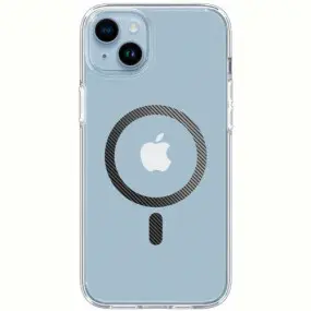Чохол-накладка Spigen Ultra Hybrid MagFit для Apple iPhone 14 Carbon Fiber (ACS05050)