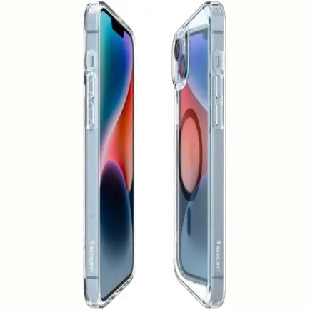 Чeхол-накладка Spigen Ultra Hybrid MagFit для Apple iPhone 14 Carbon Fiber (ACS05050)