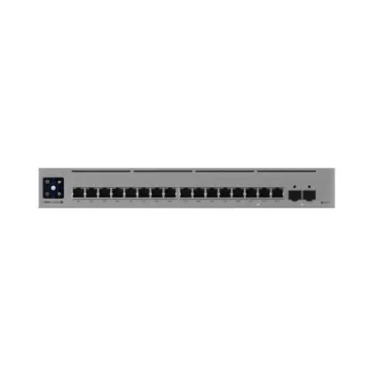 Коммутатор Ubiquiti UniFi USW-Pro-Max-16-PoE (L3, 4x2.5GE PoE++, 12xGbE PoE+, 2x 10G SFP+, PoE 180Вт)