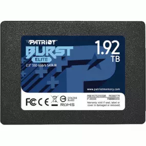 Накопитель SSD 1.92TB Patriot Burst Elite 2.5" SATAIII TLC (PBE192TS25SSDR)