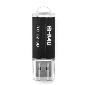 Флеш-накопитель USB3.0 32GB Hi-Rali Corsair Series Black (HI-32GB3CORBK)