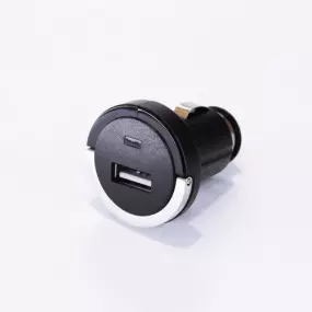 Автомобильное зарядное устройство Strax bulk Car Charger 2.4A Single USB-A Black (4029948595757)