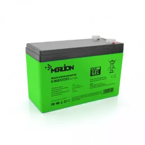 Акумуляторна батарея Merlion 12V 7.2AH Green (G-MLG1272F2/13945)