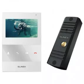 Комплект відеодомофону Slinex ML-16HD(Black)